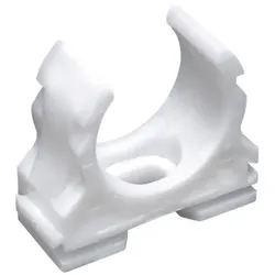 Fränkische Kunststoff-Klemmschelle clipfix-UV 16 ws