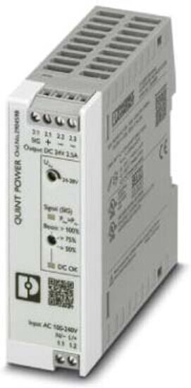 Phoenix Contact Alimentation 1AC/24DC/2,5/SC QUINT4-PS/#2904598 (2904598)