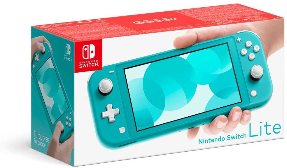 Nintendo Switch Lite Pelikonsoli Turkoosi (Käytetty)