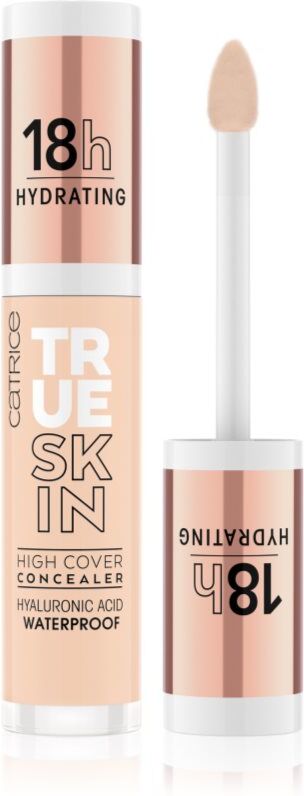 Catrice True Skin Flydende dækkende concealer Skygge 005 Warm Macadamia 4,5 ml
