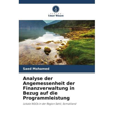Analyse der Angemessenheit der Finanzverwaltung in Bezug auf die Programmleistung, Taschenbuch von Saed Mohamed, Verlag Unser Wissen,