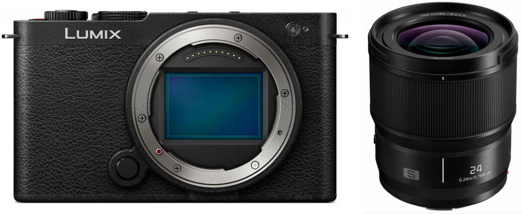 Panasonic DC-S9 noir + Lumix S 24mm f1,8   300,00EUR Remise Lumix