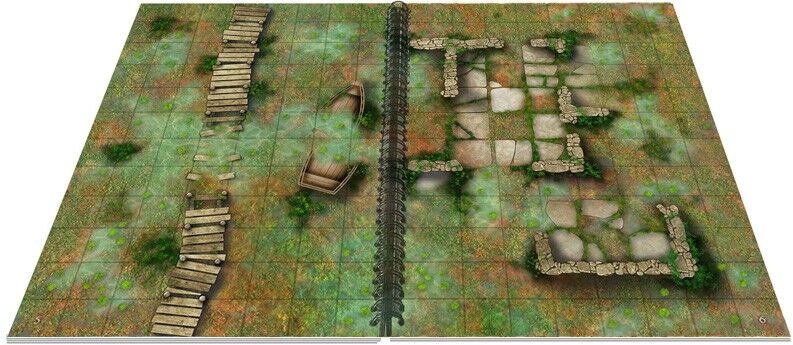 Loke Battle Mats Livre plateau de jeu : Big Book of Battle Mats VOL. 3 (A4)