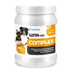 EUROWET Wita-Vet Complex Junior Ca/P=1.3 bis 25kg 400 Tabletten Vitamine und Mineralien