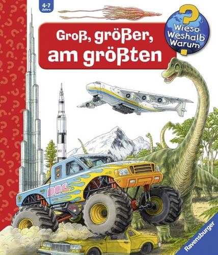 Ravensburger Wieso? Weshalb? Warum? Sonderband Groß, größer, am größten (Riesenbuch) 32670 1St.