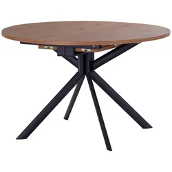Connubia Esstisch ausziehbar Giove , holzfarben , Maße (cm): H: 75  Ø: 120