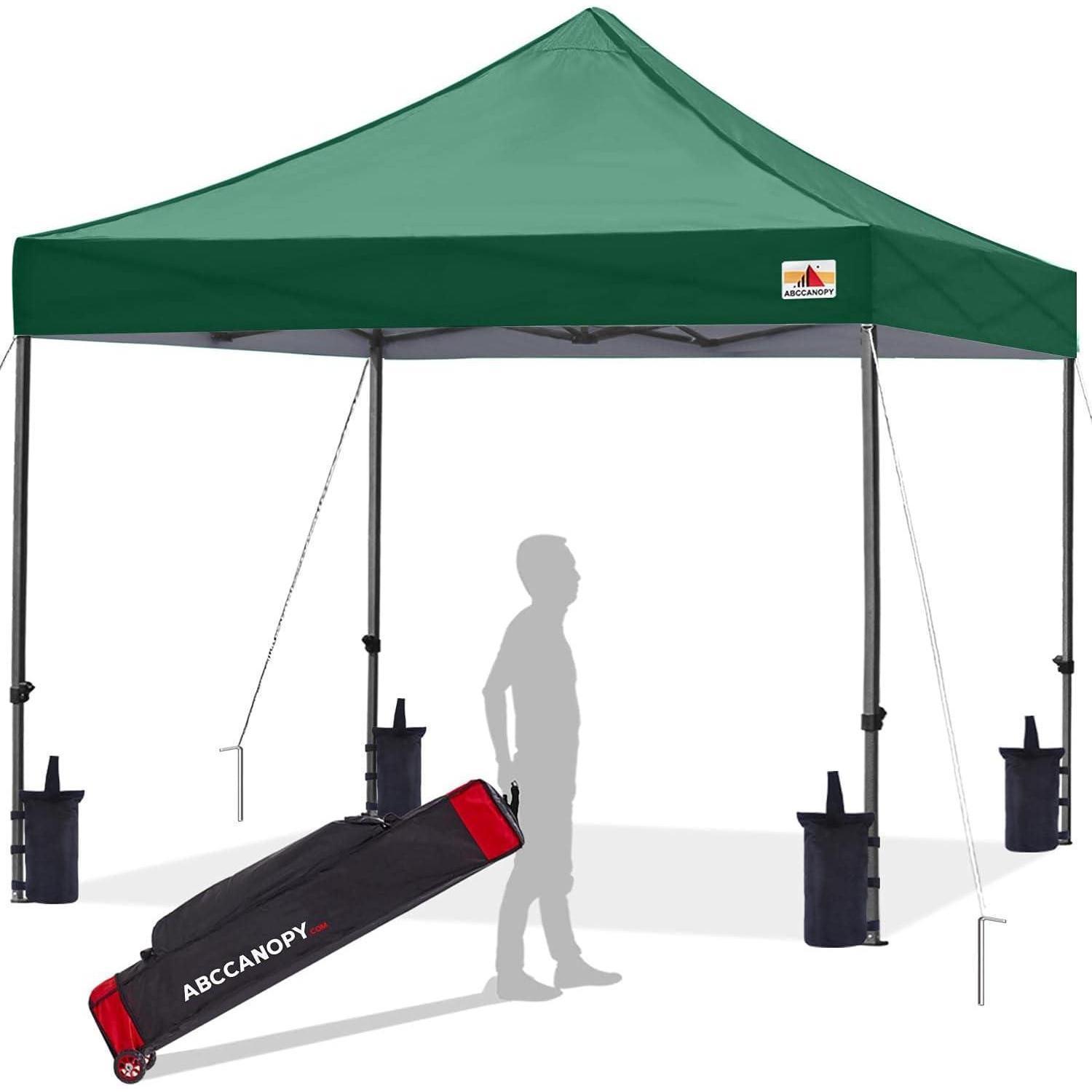 Pavillon Pop-up Gartenzelt Dunkelgrün 2,5x2,5M Wasserdicht