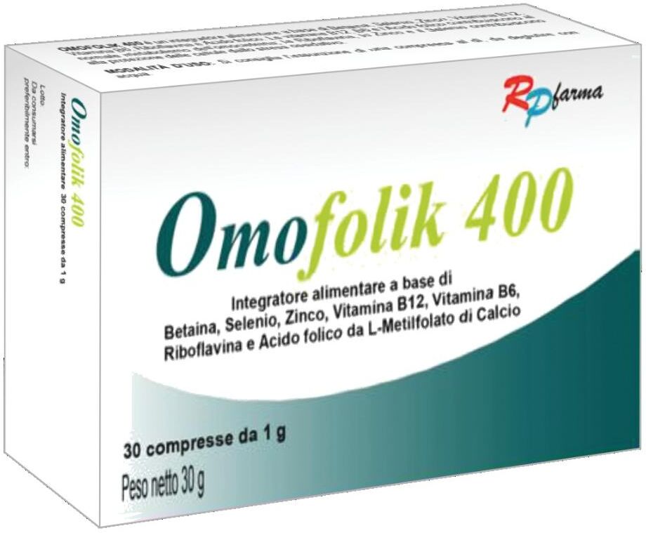 RP FARMA Srls OMOFOLIK 400, 30 compresse