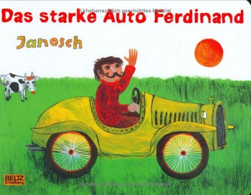 Janosch - Das starke Auto Ferdinand: Vierfarbiges Papp-Bilderbuch - Preis vom 13.10.2026 11:25:28 h