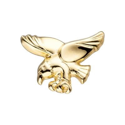 Single-Ohrstecker JOBO "Adler", gelb (gelbgold 585), Ohrringe, Damen, Gelbgold 585, 585 Gold