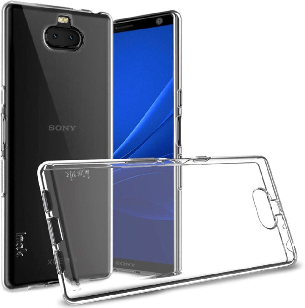 Sony Xperia 10 Plus IMAK Fleksibel Plastik Cover - Gennemsigtig