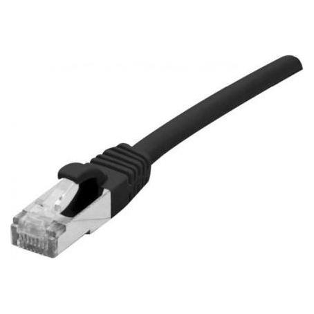 Générique Cat6A RJ45 Outdoor patch cable S/FTP black - 1 m (S/FTP, CAT6a, 1 m) (845071)