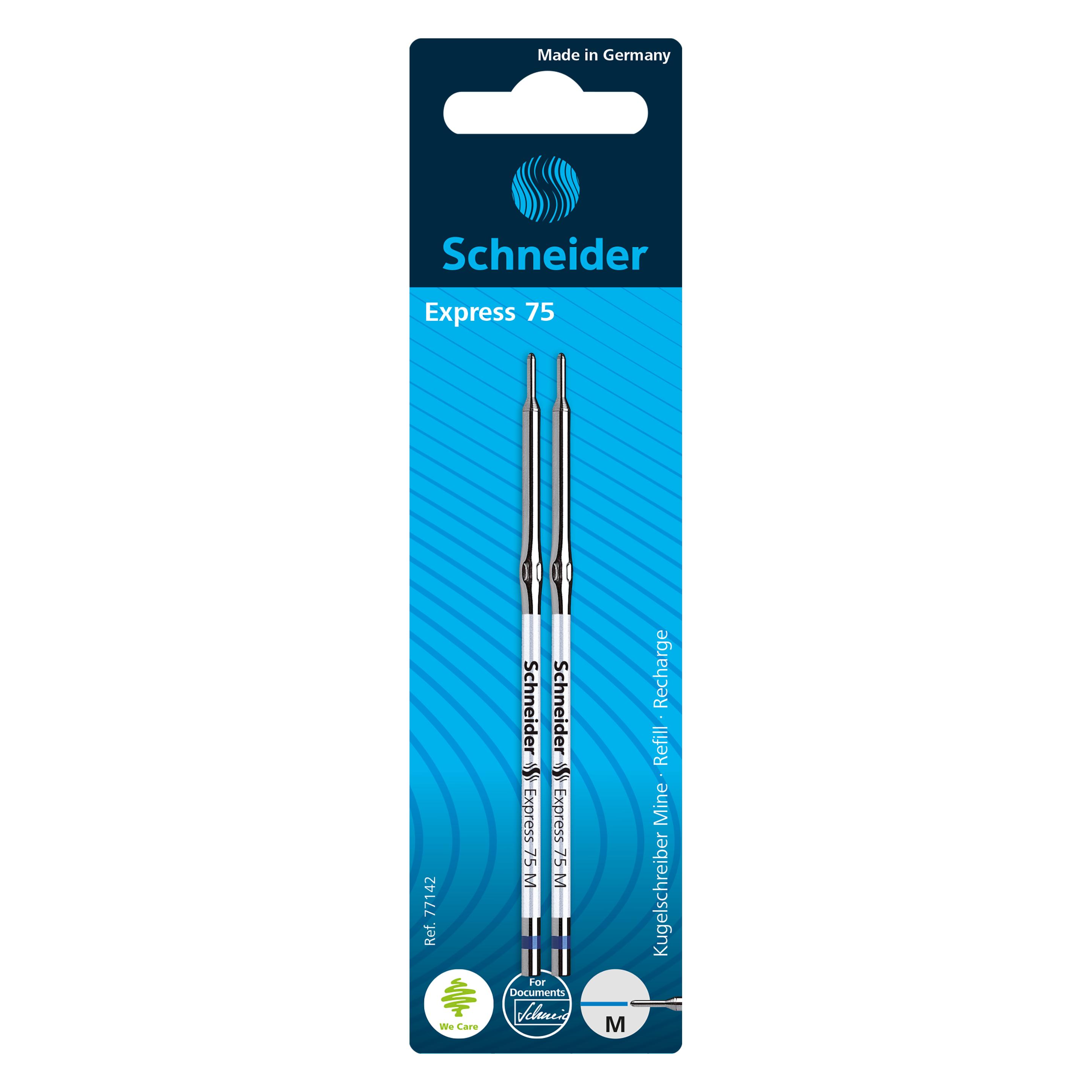 Magni Kugelschreibermine 75 M blau 2er (Blau, 2 Stk.) (77142)