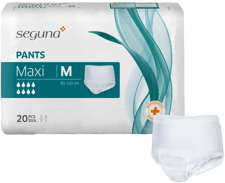Seguna Pants Maxi Medium - 4 paquets de 20 protections