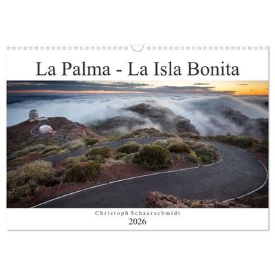 La Palma - La Isla Bonita (Wandkalender 2026 DIN A3 quer), CALVENDO Monatskalender