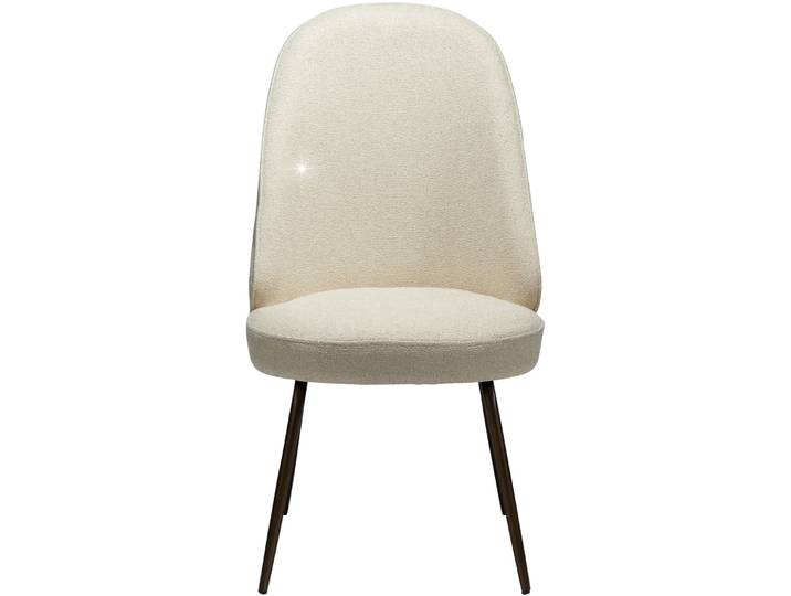 DAN-FORM Stuhl 2er-Set Utopia creme/gold Stoff