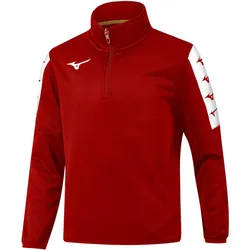 Mizuno, Jungen, Sportshirt, Nara Training Top Kids (116), Rot