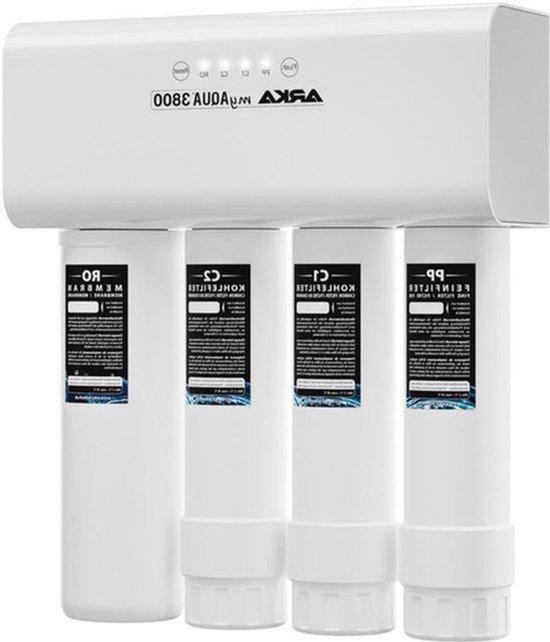 Osmose-System - Wasserfilter - Wasserreiniger - Umgekehrte Osmose - 3800 Liter Wasser pro Tag - Entfernt 99% schädliche Stoffe