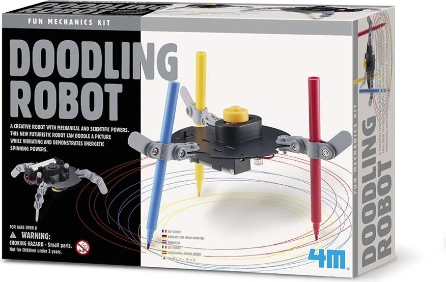 4M Kidz Robotix Roboterbouwset - Tekenrobot
