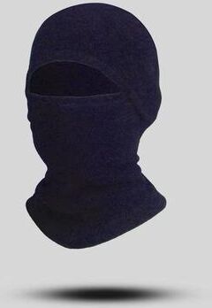 Inspired Finds Unisex Winter Fleece Balaclava Face Mask And Neck Warmer Hooded Cap navy Blue