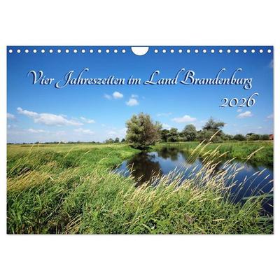Vier Jahreszeiten im Land Brandenburg (Wandkalender 2026 DIN A4 quer), CALVENDO Monatskalender