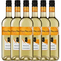 Süss & Fruchtig Riesling Qualitätswein süß 0,75L 6er Karton