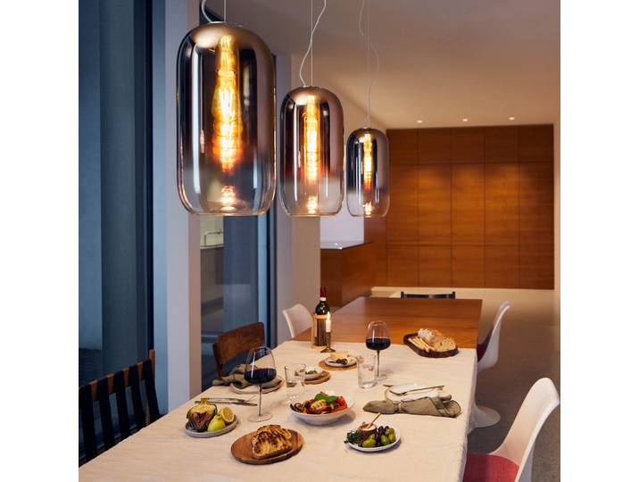 Gople Suspension Copper/Black - Artemide - Salon / séjour - Design - Verre - À ampoule unique