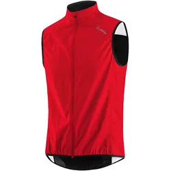 Löffler Bike Vest CF WPM Pocket Fahrradweste Herren rot- Gr. 50