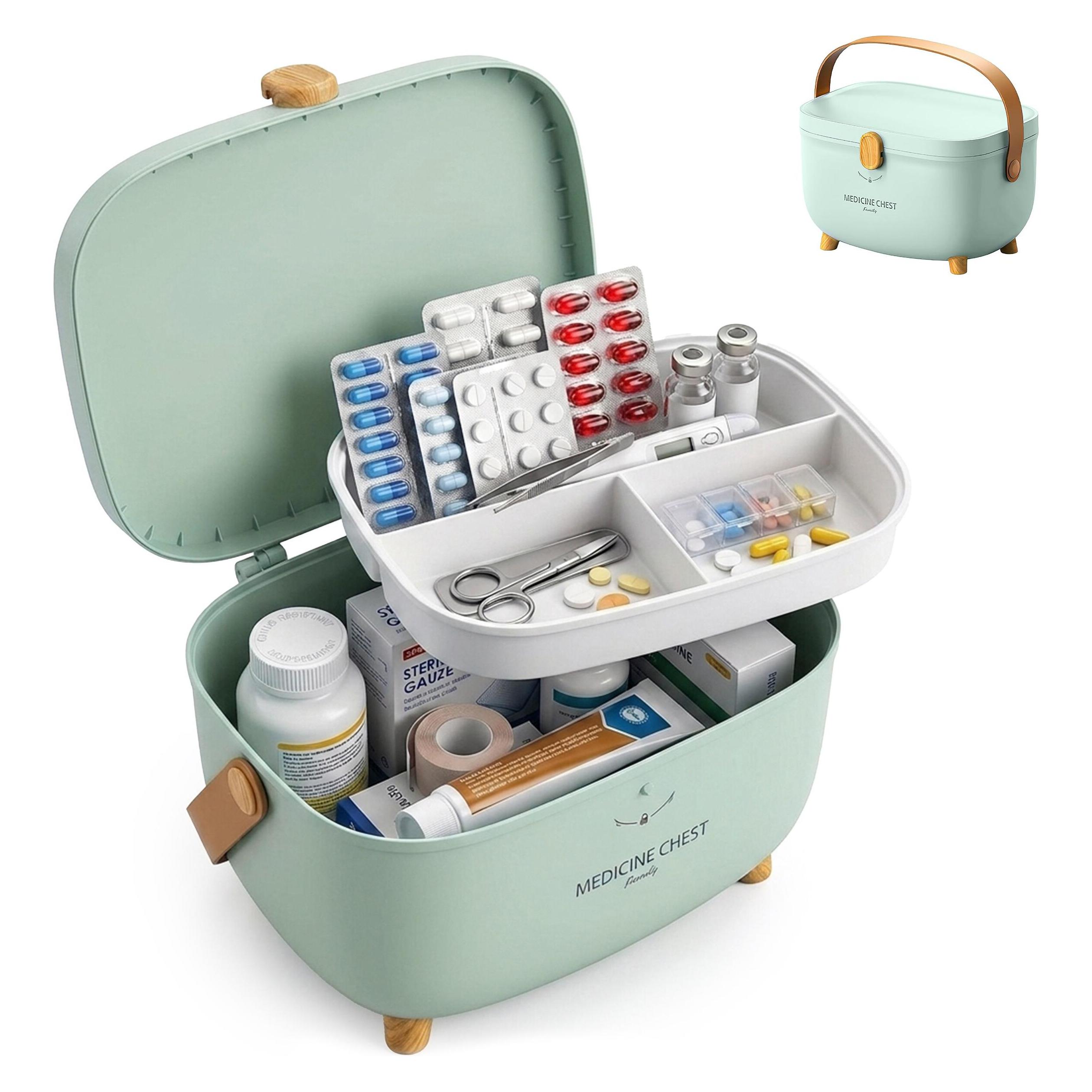 Relaxdays Medizinbox (4052025824976)