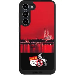 Nivocase Handyhülle für Samsung Galaxy S23+ Hülle NIVOpure Case Schwarz 1. FC Köln Offizielles (Samsung Galaxy S23+), Smartphone Hülle, Schwarz