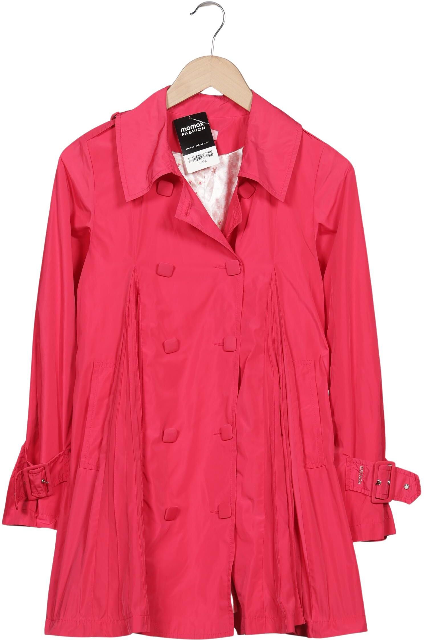 Escada Damen Mantel, Pink, Gr. S, Synthetik - Second Hand