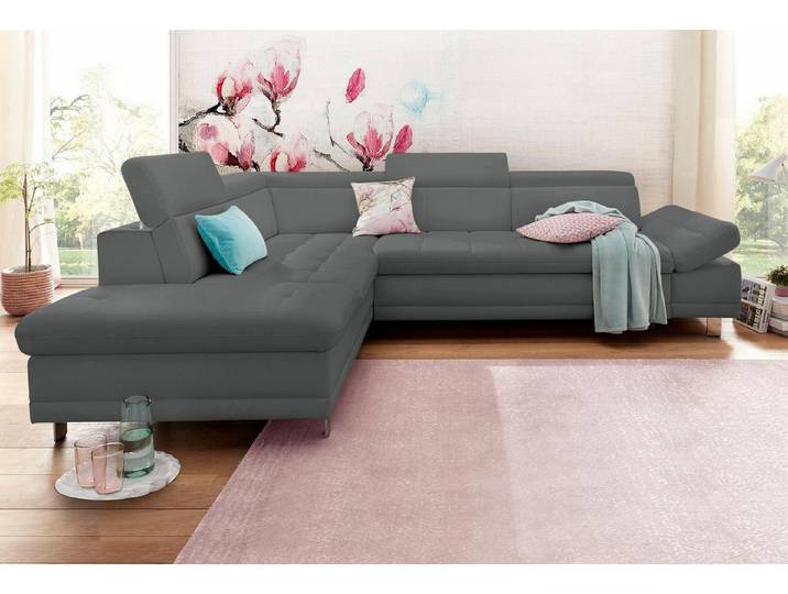 sit&more Ecksofa Limit L-Form, wahlweise mit Schlaffunktion und Bettkasten