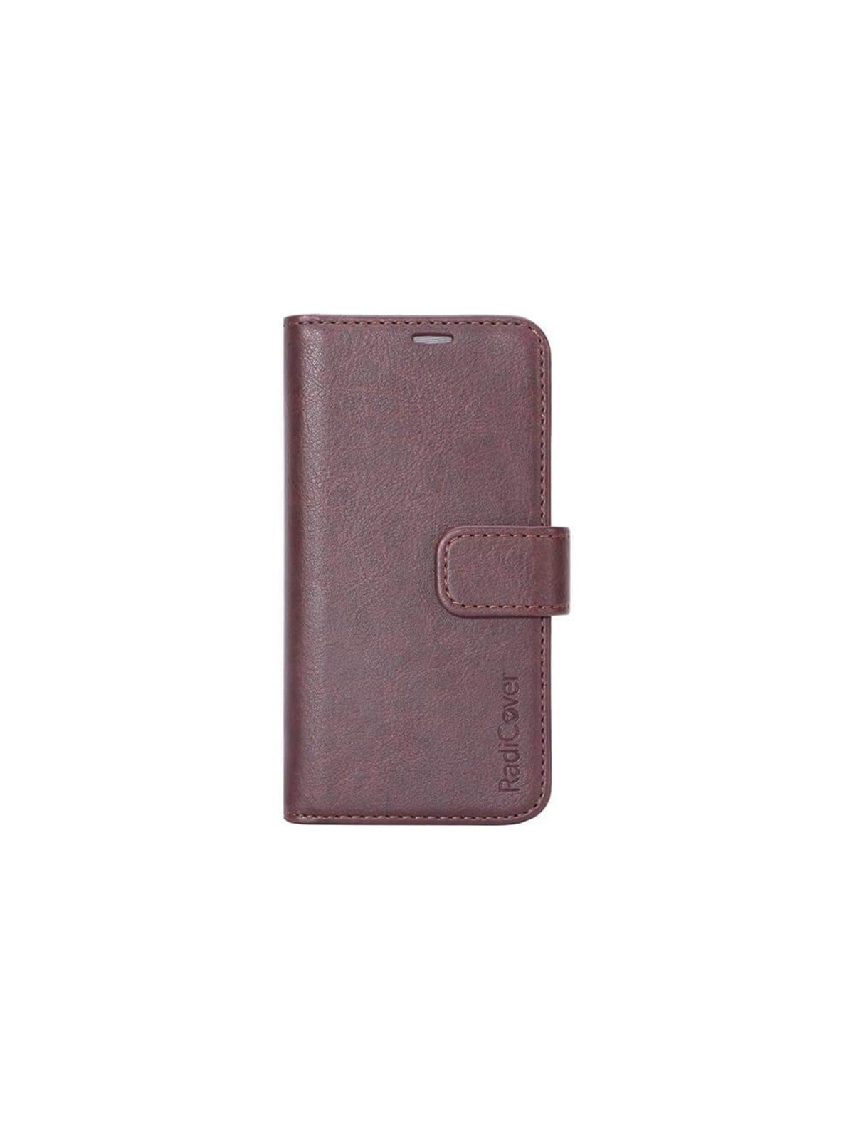 Radicover Radiationprotected Mobilewallet PU iPhone 5/5S/SE Flipcover Brown