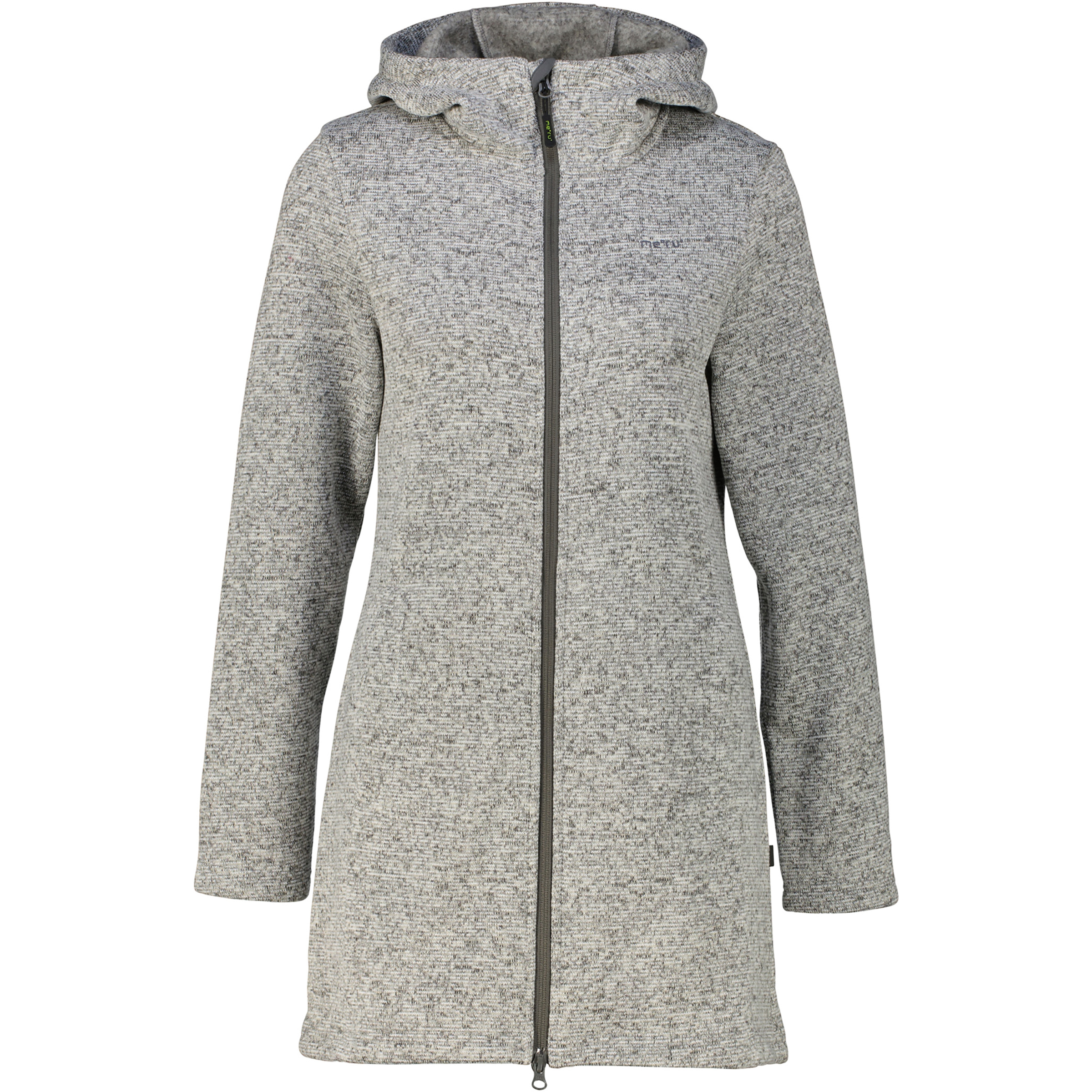 Bergzeit Basics Meru Fairbanks Damen Fleecejacke grau Größe M Lifestyle Atmungsaktiv