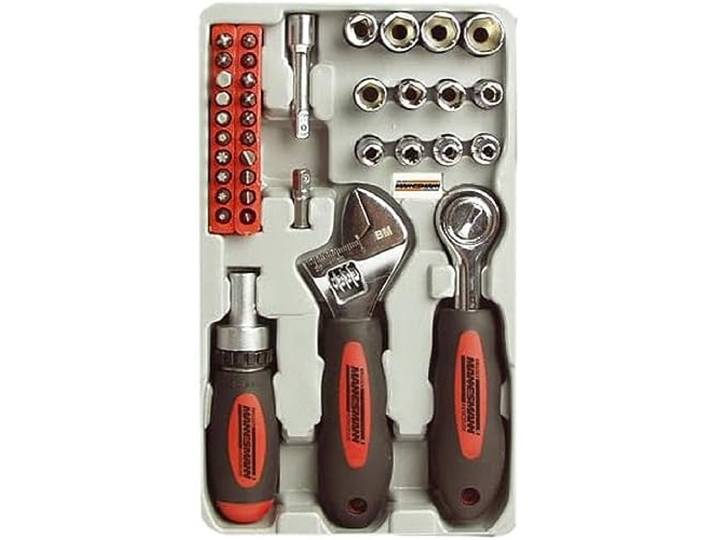 Mannesmann 37-dlg. Bit+steeksleutelset, M29038