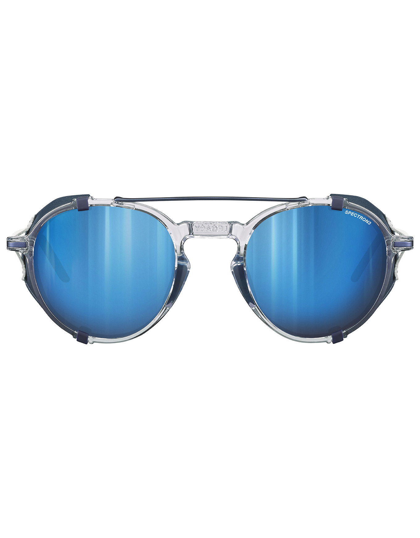 Julbo - Lunettes de soleil - Legacy Cristal/Bleu Spectron 3 en Cuir