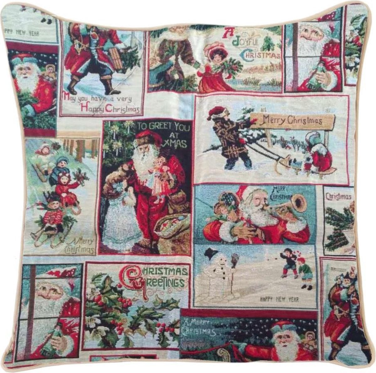 Signare Kussenhoes Xmass Father Kerstman