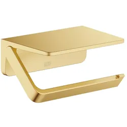 Dornbracht Papierrollenhalter mit Ablage SERIENSPEZIFISCH 83515976 Gold gebürstet (PVD),83515976-37 83515976-37