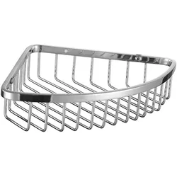 Omnires, Duschablage, Uni Dreieck Duschkorb Chrom