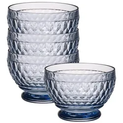 Villeroy & Boch Dessertschalen Boston Coloured, Schüssel + Schale, Blau