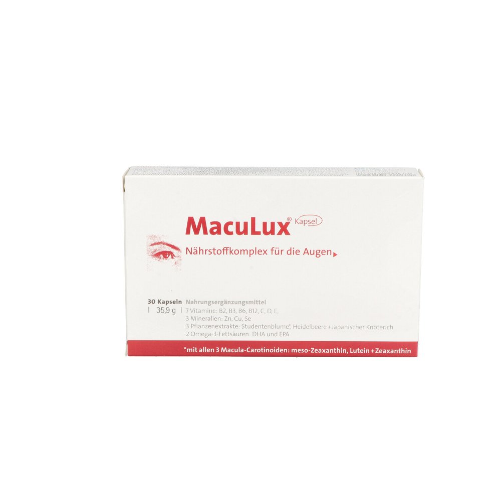 ebiga-VISION GmbH MacuLux® Kapseln 16688010