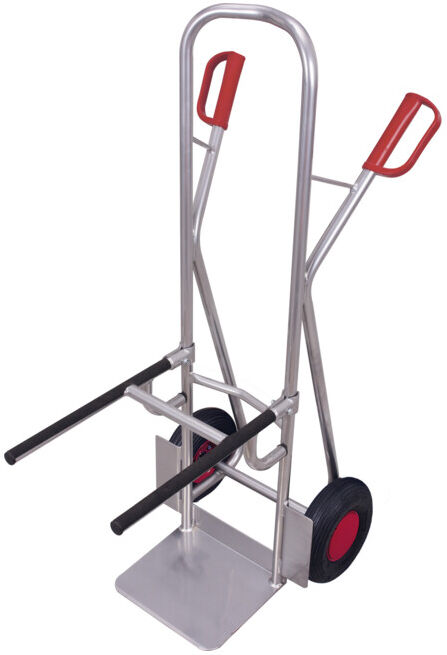 VARIOfit Diable aluminium roues pneumatiques pelle 320 × 250 mm (ap-710.058)