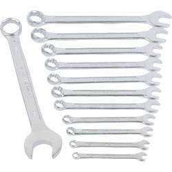 Brüder Mannesmann M 130-12 DIN Ring-Maulschlüssel-Satz 12teilig M  130-12 DIN