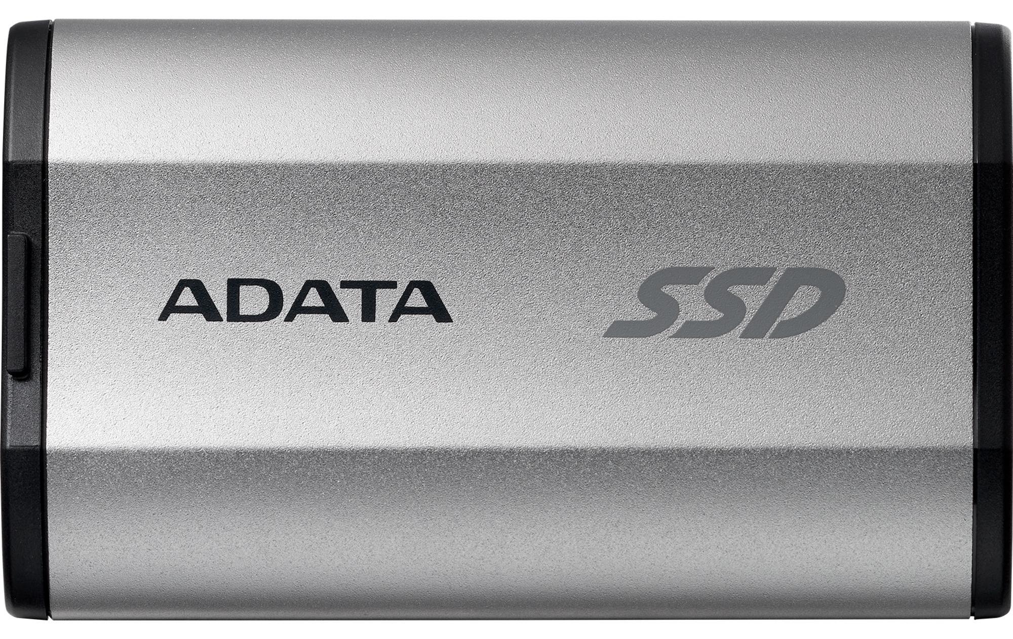 ADATA SD810, 2 TB, USB Typ-C, USB 3.2 Gen 2x2, 2000 MB/s, Schwarz, Silber