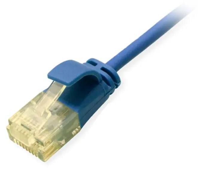 Equip Patchkabel Cat6A Slim U/UTP 2xRJ45 Blauw 5,00 meter LSZH