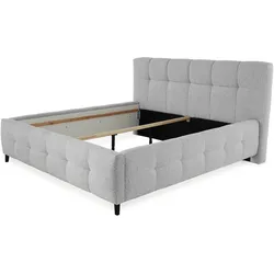 Polsterbett HARPER JACA (LF 180x200 cm) - Bezug: Stoff - LF 180x200 cm