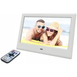 Sencor Digital Photo Frame SDF 782WH FILM PHOTO FRAME, 7 inches (7", 1024 x 600 Pixel), Digitaler Bilderrahmen, Weiss
