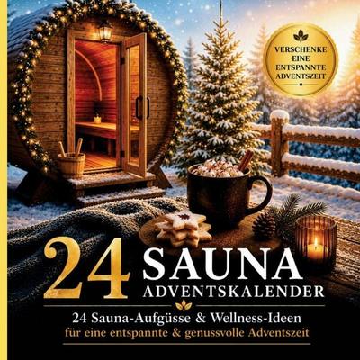Sauna Adventskalender, Taschenbuch von DIY With Heart, Virantor Verlag, 978-94-039-1809-9