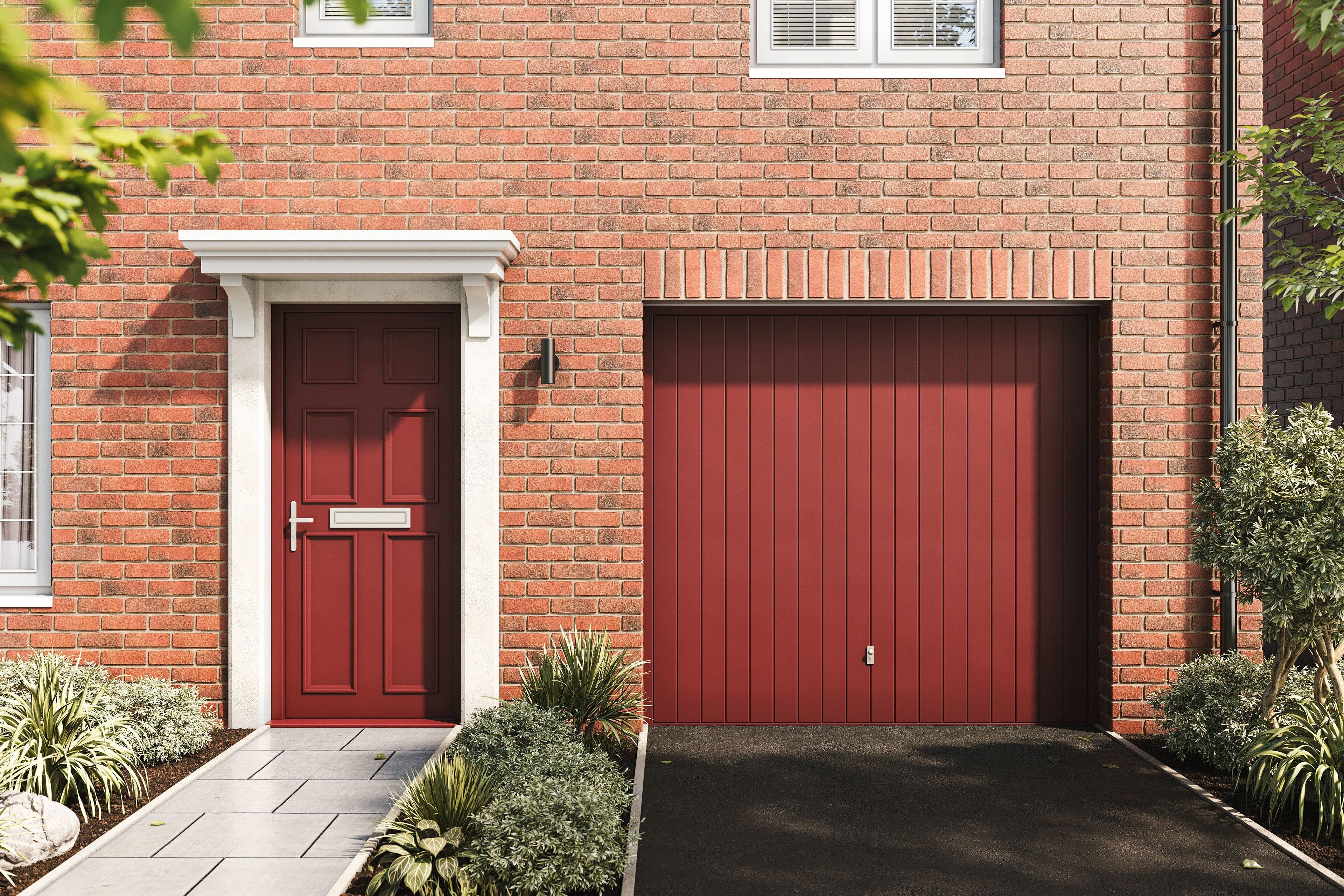 Hemway Exterior Paint   Matt Acrylic   Deep Terracotta Red   Eco Friendly   Wood & Masonry - Deep Terracotta Red - 2.5L
