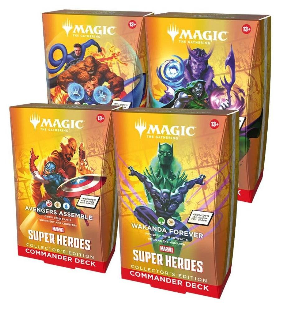 Wizards of the Coast Magic: The Gathering Marvel Super Heroes Commander